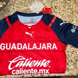 Guadalajara Puma Soccer Jersey Size Medium